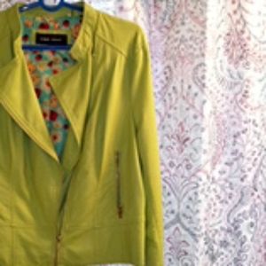 Women leather jacket